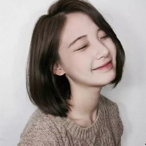 黑发短发发型图片,黑发短发的时尚演绎